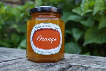 pot de confiture d'Orange